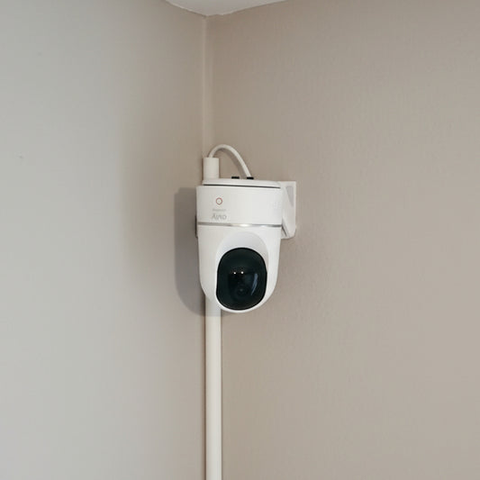 Wall Mount Eufy 2K Pan Tilt Camera