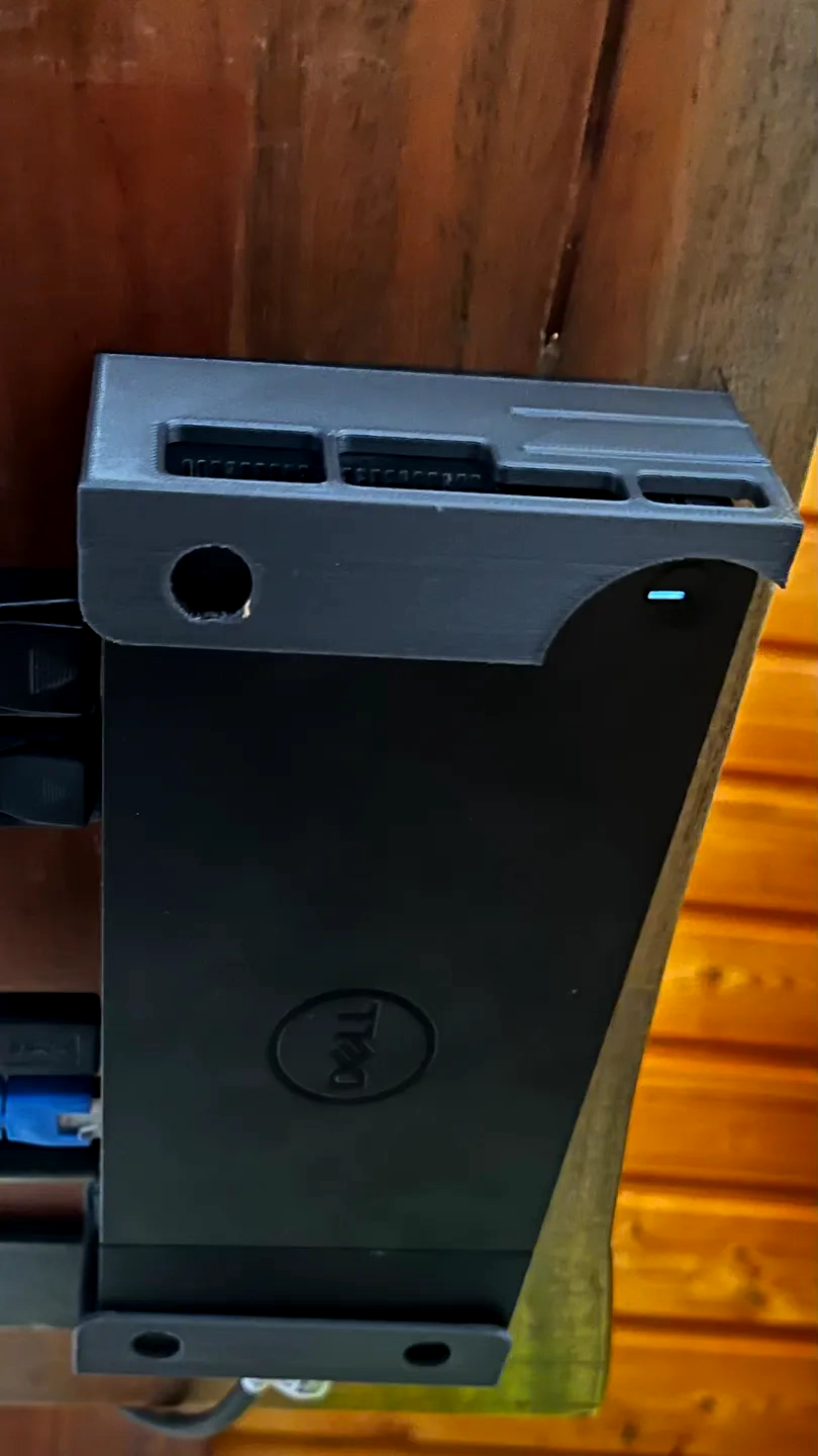 Wall or Under Desk Mount for Dell WD19TB Dock