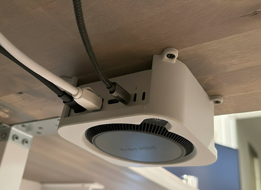 Under Desk Mount for M4 Mac Mini