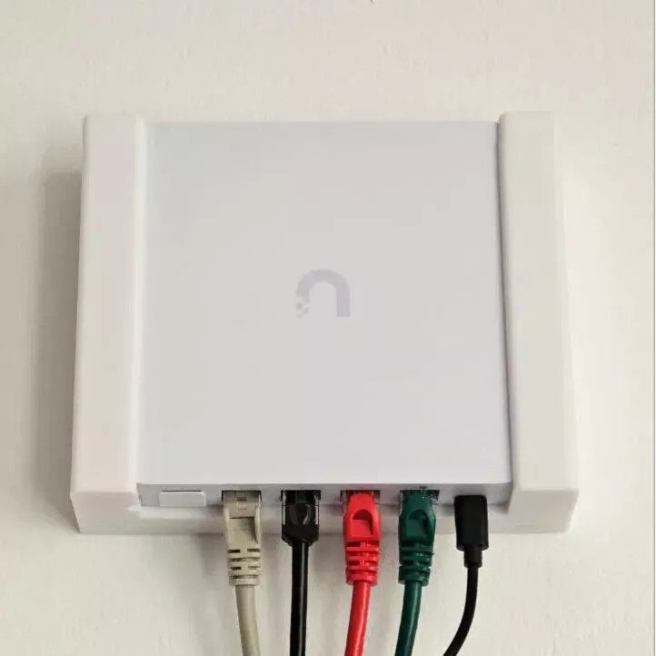 Wall Mount for UniFi Cloud Gateway Ultra (UCG-Ultra) or Gateway Max (UXG-Max)