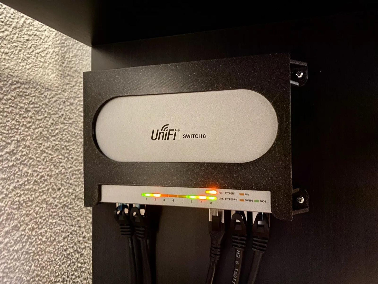 Wall Mount for Unifi Switch US-8 US-8-60W