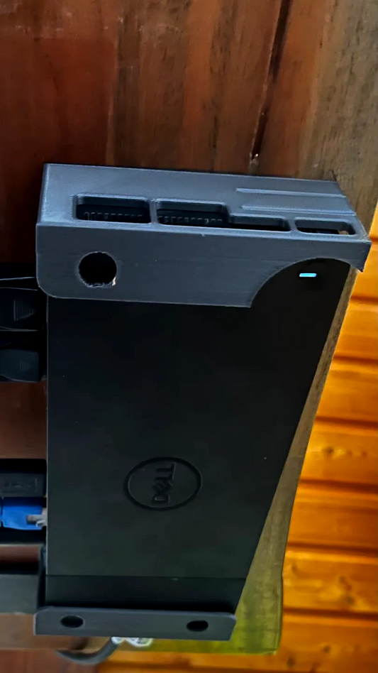 Wall or Under Desk Mount for Dell WD19TB Dock