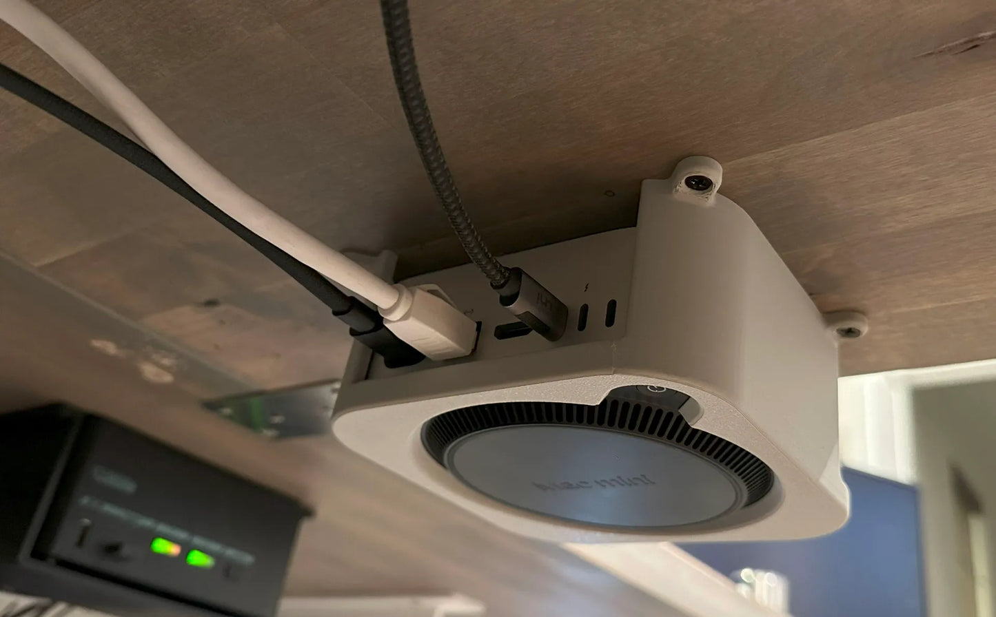 Under Desk Mount for M4 Mac Mini