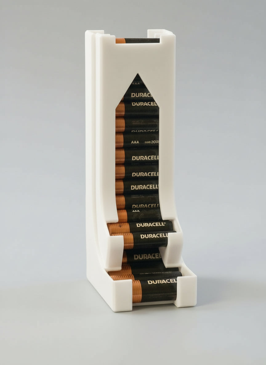 AA & AAA Battery Holder / Dispenser