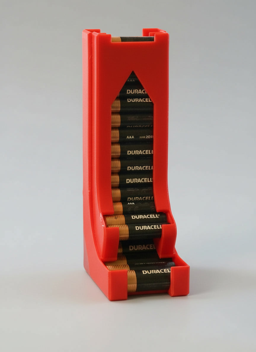 AA & AAA Battery Holder / Dispenser