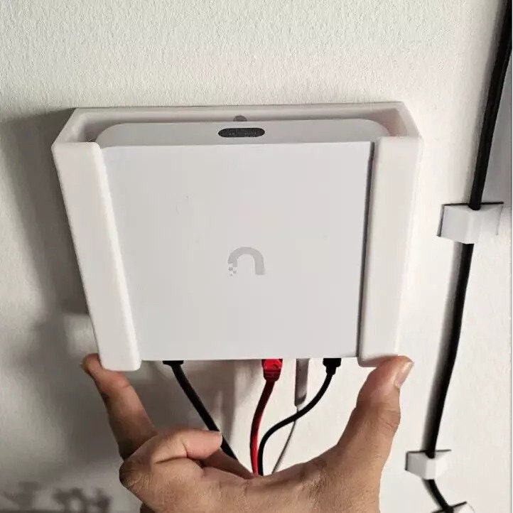Wall Mount for UniFi Cloud Gateway Ultra (UCG-Ultra) or Gateway Max (UXG-Max)