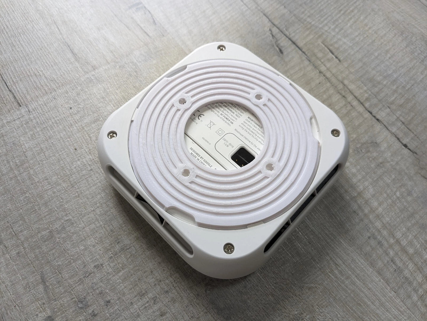 Mounting Plate for Google Nest Protect Gen2